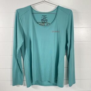 Patagonia Shirt Womens XL Capilene Silkweight Long Sleeve Boca Grande Outfitters